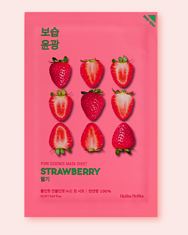Pure Essence Mask Sheet - Strawberry